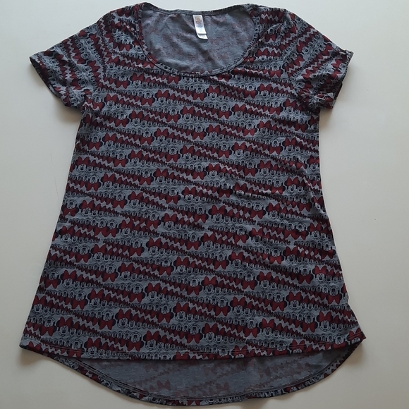 Lularoe Disney xs perfect tee Minnie Mouse shirt - Picture 1 of 8